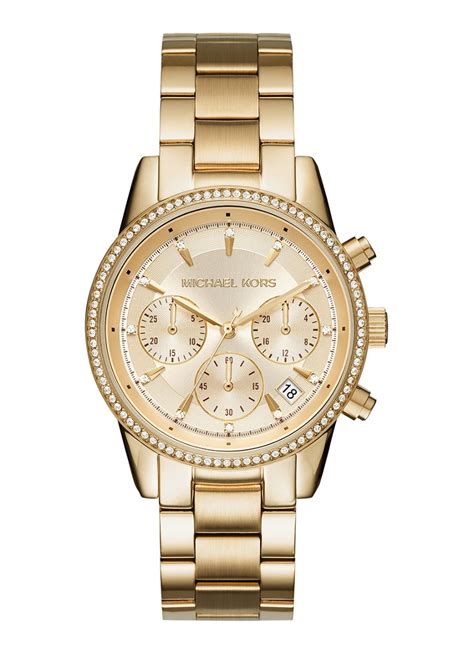 michael kors horloge dames sale goud|horloge michael kors dames.